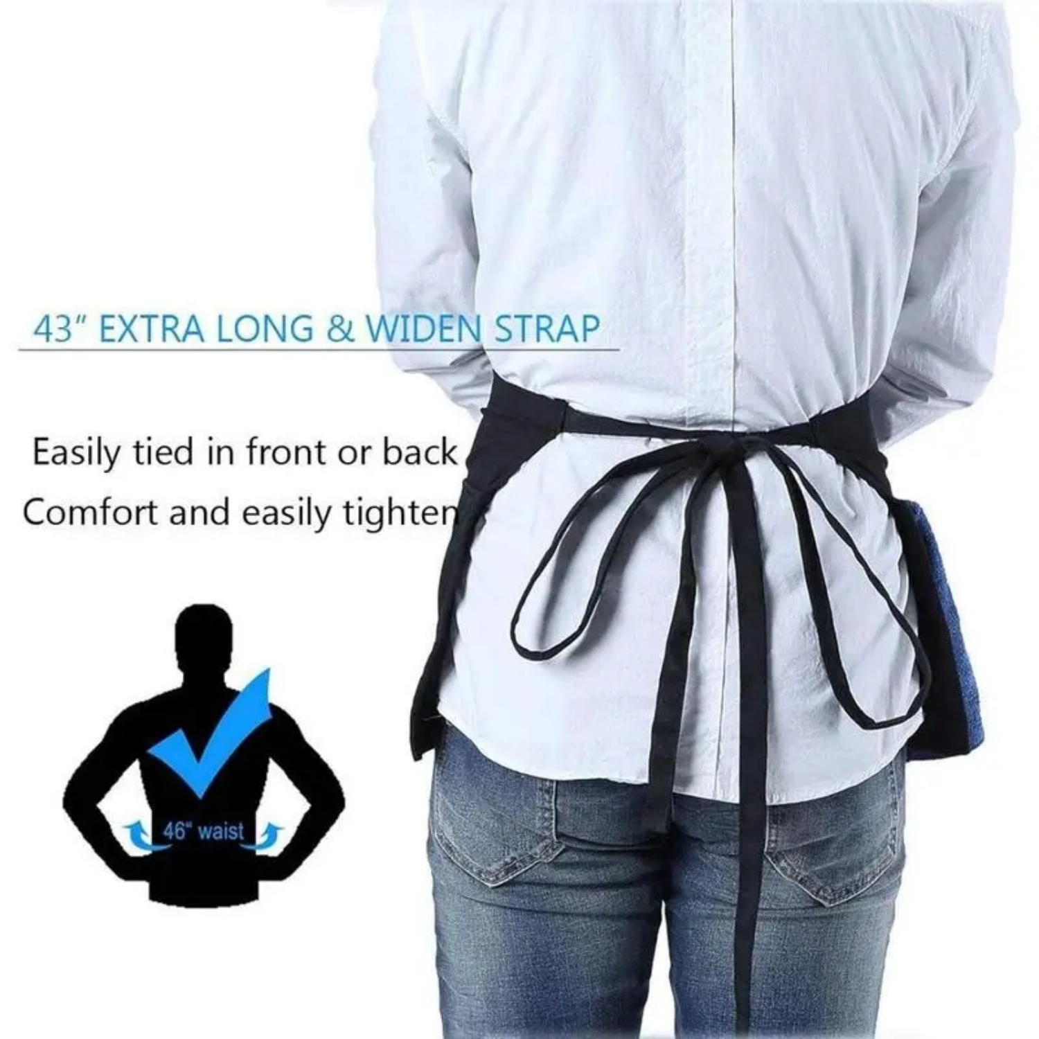 Server Aprons with 3Pockets (1 - Commercial Kitchen And Bar recension och pris